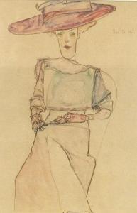 SCHIELE Egon 1890-1918,Portrait of Frau Dr. Hor,Rosebery's GB 2010-10-05