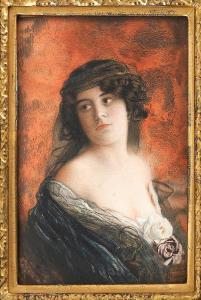 SCHIER Franz 1852-1922,Miss Magde Read,Schloss DE 2015-05-10