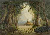 SCHIFFMANN Jost Joseph Niklaus,Probably the shore of Lake Lucerne,1847,Galerie Koller 2012-03-26