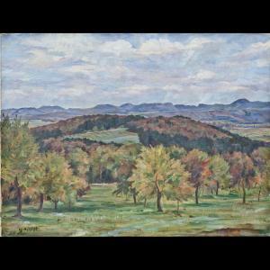SCHILDT Carl 1851-1920,Paesaggio austriaco,Von Morenberg IT 2012-06-17