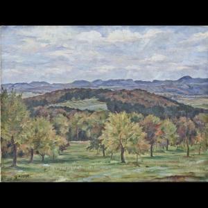 SCHILDT Carl 1851-1920,Paesaggio austriaco,Von Morenberg IT 2015-01-24