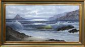 SCHILLER Francesco 1923,Moonlit Waves,20th century,Clars Auction Gallery US 2020-08-08