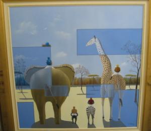 SCHILLING Patrick 1949,Giraffe,Bellmans Fine Art Auctioneers GB 2010-09-08