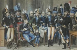 SCHILLINGER Johann Jakob 1750-1829,Les officiers de la Légion de Mirabeau,Ader FR 2018-12-19