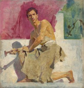 SCHINDLER Osmar 1867-1927,The young sculptor,Villa Grisebach DE 2023-11-30