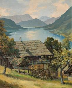SCHINZEL Reinhart 1879-1954,Lake Ossiach,im Kinsky Auktionshaus AT 2020-12-15