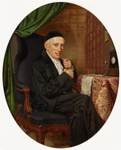 SCHIRMER Georg 1816-1880,GENTLEMAN IN HIS STUDY,Freeman US 2013-06-18