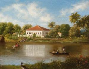 SCHLAPPRITZ Louis 1800-1800,House in Pernambuco,Christie's GB 2000-04-18