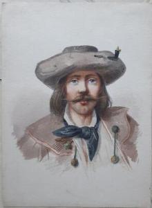 SCHLEGEL August Friedrich 1828-1895,Portrait,Bruun Rasmussen DK 2019-01-12