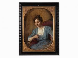 SCHLEGEL Karl A 1800-1900,Lady’’s Portrait,Auctionata DE 2016-01-08