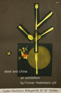 Schleger Hans 1899-1976,Steel and china,Rosebery's GB 2019-03-05