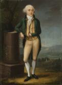 SCHLESINGER Adam Johann 1759-1829,Ritratto di gentiluomo in piedi in ,1792,Il Ponte Casa D'aste Srl 2018-02-13