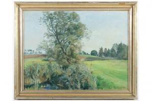 SCHMID Erwin Albert 1895-1962,Landschaft bei Pullach,Von Zengen DE 2015-09-18