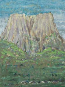 SCHMIDT Albert 1883-1970,Paysage de montagne,1962,Dogny Auction CH 2023-11-28