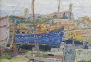 SCHMIDT Anton Konrad 1887-1974,Cannes, France,Clars Auction Gallery US 2017-04-23