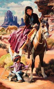 SCHMIDT Brad 1956,To Catch a Painted Pony,2002,Scottsdale Art Auction US 2019-04-06