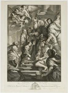 SCHMIDT Georg Friedrich 1712-1775,The presentation of the Virgin Mary to the Te,1770,Galerie Koller 2012-09-17