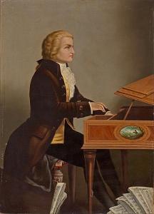 SCHMIDT Josef 1908-1951,Mozart at the harpsichord,Bonhams GB 2010-04-21