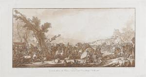 SCHMIDT JOSEPH 1750-1816,Stazionamento di un esercito.,1792,Capitolium Art Casa d'Aste IT 2012-09-25