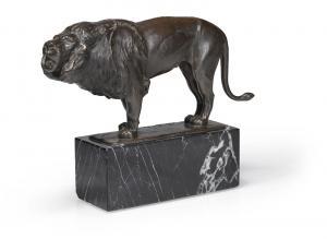 SCHMIDT KESTNER Erich 1877-1941,Standing lion,1900,Nagel DE 2024-02-07