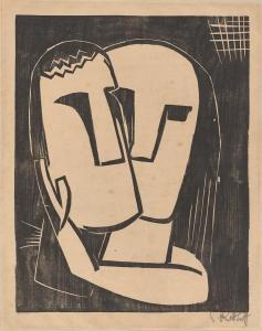 SCHMIDT ROTTLUFF Karl 1884-1976,Liebespaar,1920,Villa Grisebach DE 2024-03-24