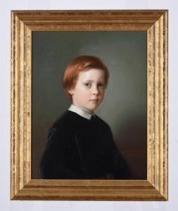 SCHMITT Guido 1834-1922,PORTRAIT OF A YOUNG BOY,1867,Dreweatts GB 2023-02-10