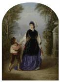 SCHMITT Nathanael 1847-1918,Frau mit Betelkind. 1878.,1878,Galerie Koller CH 2008-03-13