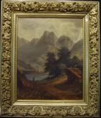 SCHMITZ Johann Jacob 1724-1810,Alpenlandschaft,Hull DE 2009-06-27