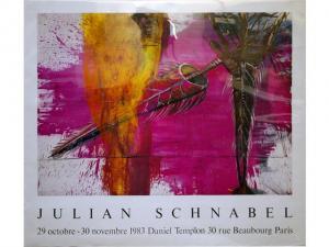 SCHNABEL Julian 1951,Affiche 7x78cm,Toledano FR 2008-10-12