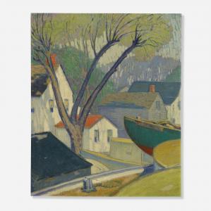 SCHNEIDER Arthur 1866-1942,Untitled (New Hope, Pennsylvania),Rago Arts and Auction Center 2022-11-10