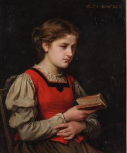 SCHNEIDER FÉLICIE 1831-1888,Reading Hour,Sotheby's GB 2023-01-26