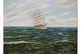 SCHNEIDER H 1900-1900,Segelschiff auf hoher See,Georg Rehm DE 2015-10-15