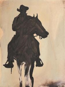 Schneider Jeff,Cowboy Study No.11, The Artist,2009,Morgan O'Driscoll IE 2017-10-23