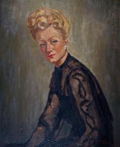 SCHNEIDER Lily Verea,Damenportrait,1973,Auktionshaus Dr. Fischer DE 2011-12-03
