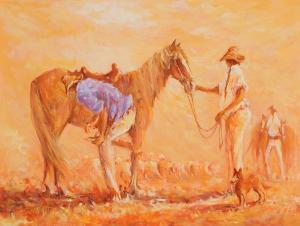 SCHNEIDER Siegfried 1935,Shoeing The Horse,Elder Fine Art AU 2021-04-18