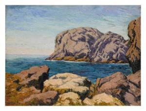 SCHNEIDER THEOPHILE 1872-1960,Gull Rock, Monhegan, Maine,Sotheby's GB 2018-01-23