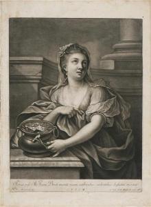 SCHNELL MICHAEL 1721-1785,Porzia moglie di M Giunio Bruto si suicid,1760,Capitolium Art Casa d'Aste 2012-09-25
