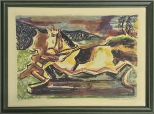 SCHOENBACH Bertha K 1908-1998,A hobby horse,Wiederseim US 2018-11-24