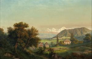 SCHOENBECK Albert 1834-1860,Selhofen bei Bern,DAWO Auktionen DE 2012-09-05