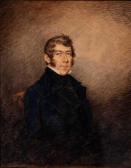 SCHOENER Jacob B. 1805-1846,Portrait of Peter Muhlenberg (1787-1844),William Doyle US 2023-11-08