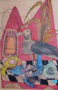 SCHOENING Carina,Still Life with a Seagull,William Doyle US 2009-08-19