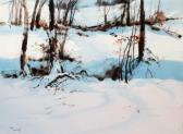 SCHOFIELD Michael 1947,Untitled (Winter Landscape),1973,Santa Fe Art Auction US 2022-03-12