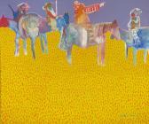 SCHOLDER Fritz William 1937-2005,Four Indian Riders,1967,Hindman US 2025-05-13