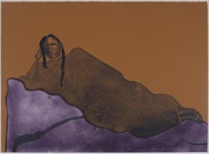 SCHOLDER Fritz William 1937-2005,RECLINING INDIAN WOMAN,1978,Clark Cierlak Fine Arts US 2024-03-20