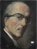 SCHOLLAERT A 1905-1987,Auto-portrait,Rops BE 2017-03-05