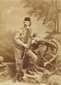 SCHOLTEN J A,Portrait of General George A. Custer,1872,Swann Galleries US 2018-02-15