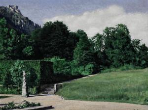 SCHOLZ Richard 1860-1939,Im Park,1933,Scheublein Art & Auktionen DE 2021-07-02