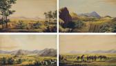 SCHONBORN Anton,The Witchita Mountains. View Northward from the Lo,1863,Christie's 2007-10-24