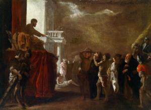 SCHONFELDT JOHANN HEINRICH 1609-1684,Saint Cyriacus,Palais Dorotheum AT 2014-06-24