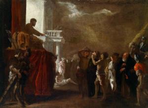 SCHONFELDT JOHANN HEINRICH 1609-1684,Saint Cyriacus,Palais Dorotheum AT 2013-10-15